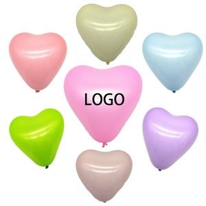 10-inch Colorful Heart Shaped Balloon
