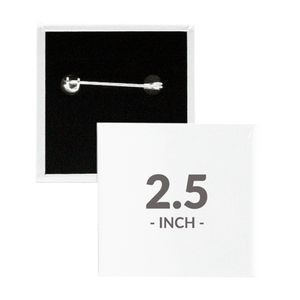 2.5 X 2.5 Inch Square Custom Buttons
