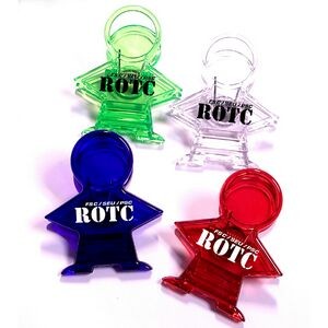 Large Size Figure Magnetic Memo Clip w/Strong Grip