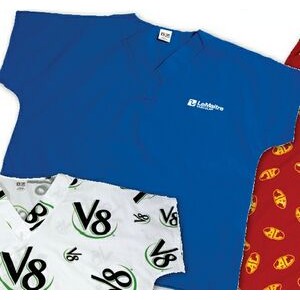 Scrub Shirt w/ 1 Location Print (Youth S-XL) & (Adult XS-2XL)