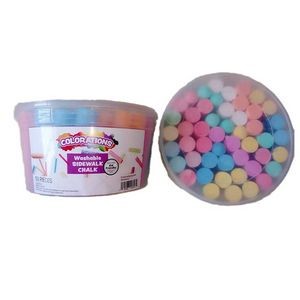 50 Piece Sidewalk Chalk Bucket