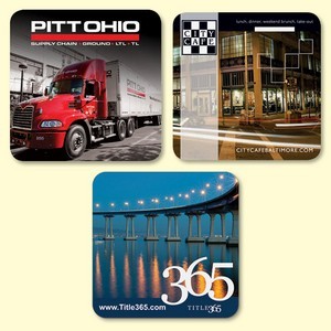 Vynex® DuraTec® 4"x4"x1/8" Hard Surface Drink Coaster