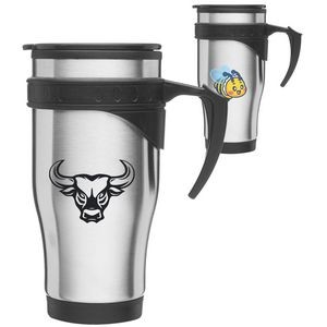 16 oz. Sporty Stainless Steel Thermal Insulated Travel Mugs