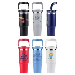 SENSO® Venture DuoFlow 30 oz Vacuum Insulated Stainless Steel Travel Tumbler