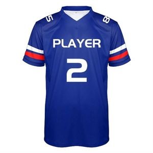 Men's Custo Performance Personalized Rugby Jersey (Full Color)