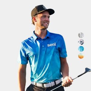 YATTA Golf® - Abstract men's Moisture Wicking Golf Polo Shirts