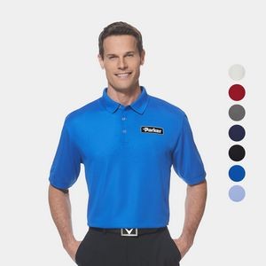 Callaway® Vent Moist Wicking Men's Ottoman Polo Shirt with Custom Logo