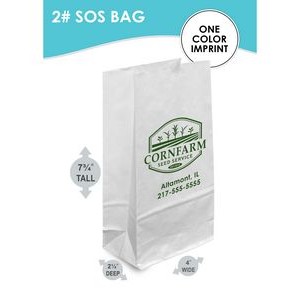 2# SOS Bag With One Color Printing