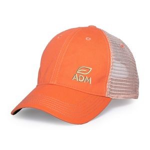 Merrimack Hat Co.® Austin Vintage Trucker - Washed Orange-Tan