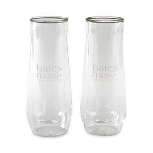 CORKCICLE® Flute Glass Set (2) - Clear