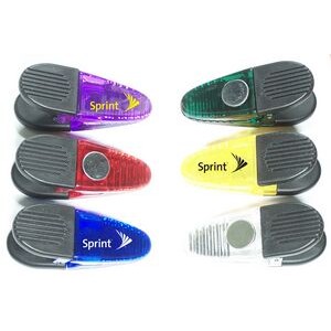 Jumbo Size Magnetic Memo Clip Holder w/Strong Grip