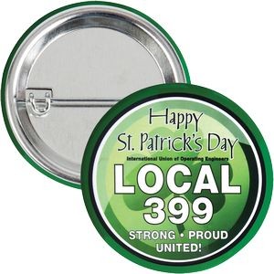 2-1/4" Round Safety Pin Button