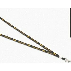 5/8" Screen Printed Tube Lanyard