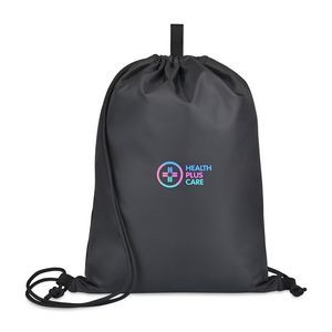 Repeat Lite Recycled Poly Cinchpack - Black