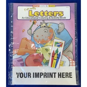 Fun With Letters Coloring Book Fun Pack