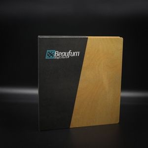 Wood & Leather Binder