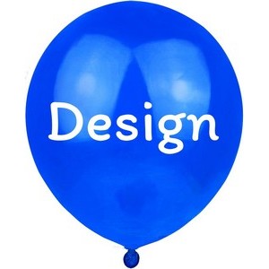 10 Inch Blue Balloon For Birthday