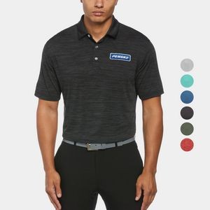 Callaway® Moisture Wicking Broken Stripe Men's Polo Shirt with Custom Logo