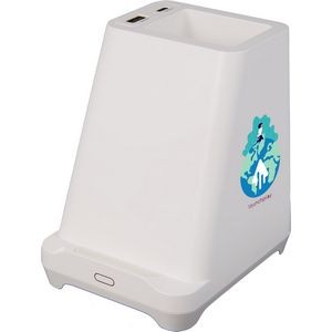 Desk Mate Organizer with Bluetooth Speaker and Charging Hub