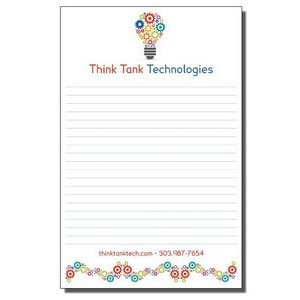 Full-Color Notepads - 25 Sheets (5 1/2" x 8 1/2")