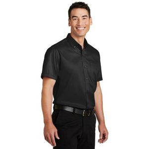 Port Authority Short Sleeve SuperPro Twill Shirt.