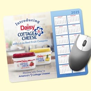 Vynex® Heavy Duty 8"x9.5"x3/16" Calendar Mouse Pad