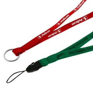 3/8" Shoe String Lanyard (QuickShip) 35-42 Days