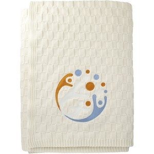 Made*Here New York Basketweave Cotton Blanket