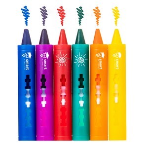 6-Pack Bathtub Crayon Set