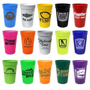 17 Oz. Smooth Stadium Cup (Spot Color)