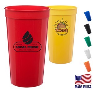 Large Stadium Cup w/ Custom Imprint 32 oz. Stadium Cups